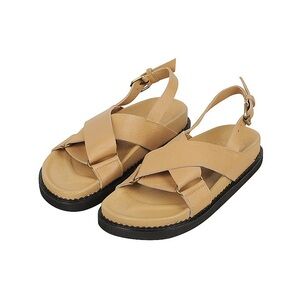 Bali Tailor Alila Sandal tan size 6-6 1/2